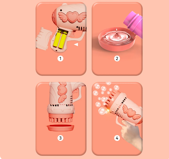 32 Holes Bubble Gun ( UAE Delivery Time: 1-3 Day )