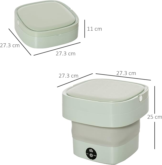 Foldable Mini Laundry Machine ( UAE Delivery Time: 1-3 Days )