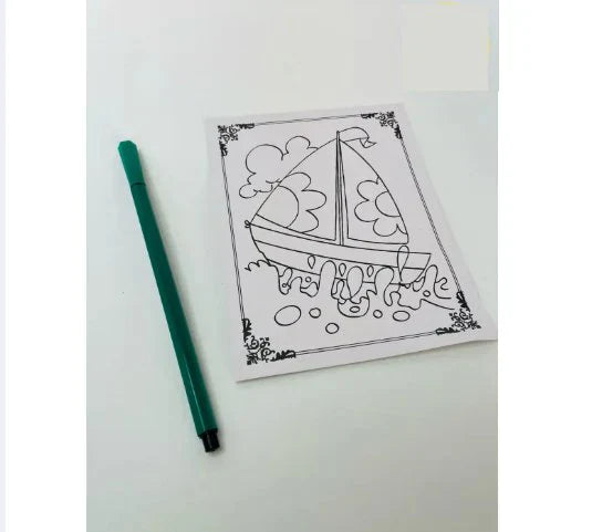 Graphic Coloring Book ( UAE Delivery Time: 1-3 Days )