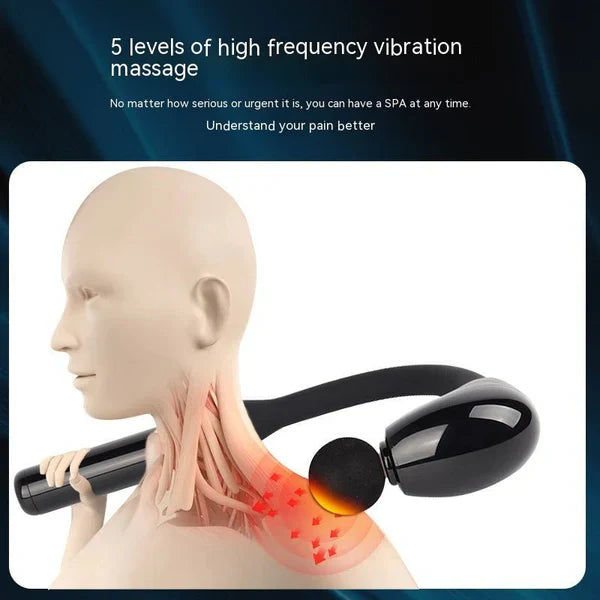 Multi-Function Wireless Mini Massage Gun for Neck &amp; Shoulder Pain Relief ( UAE Delivery Time: 1-3 Days )