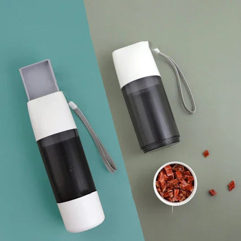Portable 350ml Dog Water Bottle &amp; Feeder ( UAE Delivery Time: 1-3 Days )